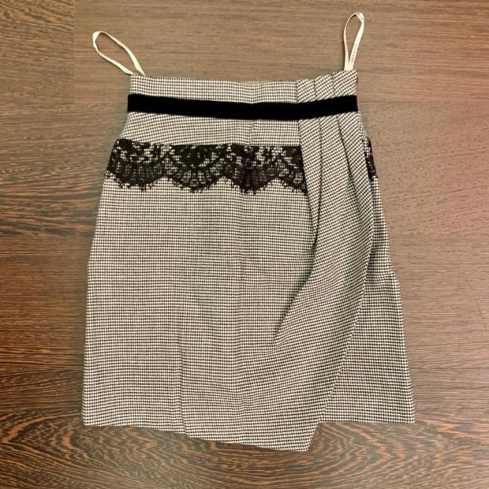 Karen Millen Tweed Mini Skirt US 2